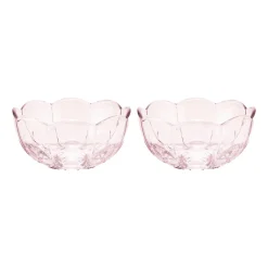 Holmegaard Boles Para Postre<2 Boles Lily Ø13 cm, Cherry blossom Rosa