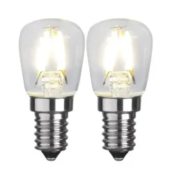 Star Trading Otros Accesorios De Iluminación|Bombillas<2 Bombillas E14 LED soft glow, 2,6 cm 2700K Transparente