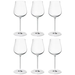 Georg Jensen Copas De Vino<6 Copas de vino blanco Sky 35 cl, Cristalino Transparente