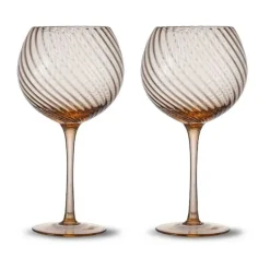 Byon Copas De Vino<2 Copas de vino Opacity 47 cl, Melocotón Marrón