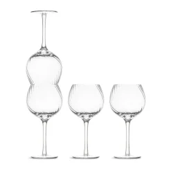 Byon 4 Copas de vino Opacity 47 cl, Transparente Online