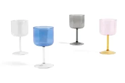 HAY 2 Copas de vino Tint 25 cl, Gris Outlet