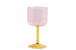 HAY Copas De Vino<2 Copas de vino Tint 25 cl, Rosa-amarillo RosaAmarillo