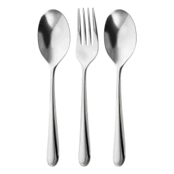 Robert Welch Cubiertos De Servir<3 Cubiertos de servir Kingham Bright, acero inoxidable Plateado