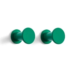 HAY 2 Ganchos Bolt Ø2,8 cm, Green Verde Hot