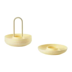 Zone Denmark Hueveras<4 Hueveras con soporte Singles, Limestone Amarillo
