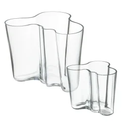 Iittala 2 Jarrones Alvar Aalto, Transparente Online
