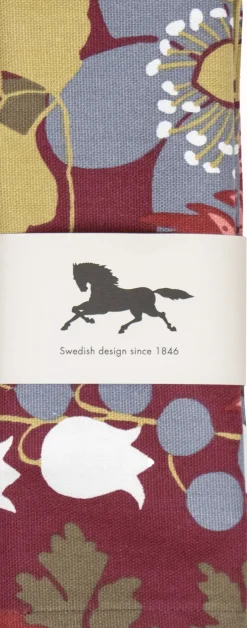 Almedahls 2 Manteles individuales Skogen 34x45 cm, Vino tinto Rojo Hot