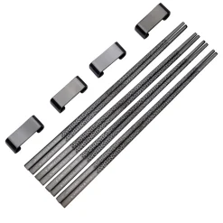 Vargen & Thor 4 Palillos Kito Chopsticks, Negro Outlet
