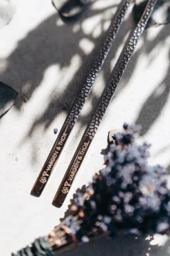 Vargen & Thor 4 Palillos Kito Chopsticks, plata Plateado Sale