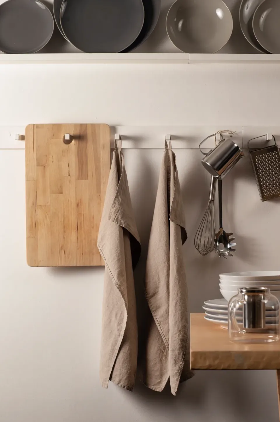 Himla 2 Paños de cocina Sunshine, Natural Beige