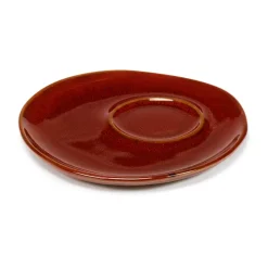 Serax Platos Para Tazas<2 Platillos para taza expreso La Mère Ø11 cm, Venetian red Rojo