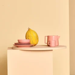 NJRD Platos Pequeños<6 Platos Lines Ø21 cm, Rosa