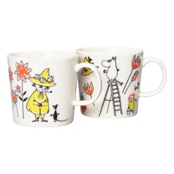 Moomin Arabia Tazas De Los Mumin<2 Tazas x Cruz Roja ABC Mix, 30 cl Multi