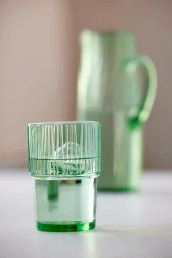 Bitz 4 Vasos de café Kusintha caféglas 38 cl, Green Verde Clearance