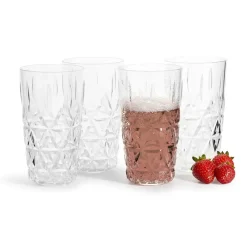 Sagaform 4 Vasos Picknick, 40 cl Transparente Sale