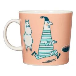 Moomin Arabia Tazas De Los Mumin<ABC Taza Moomin 40 cl, E Rosa