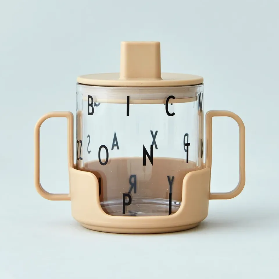 Design Letters Agarrador para vaso de tritan , Beige Sale