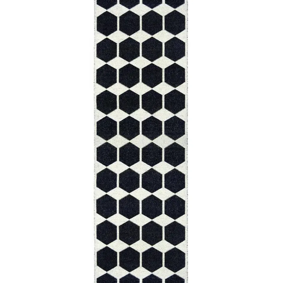 Brita Sweden Alfombra Anna, , 70 x 200 cm Negro Outlet