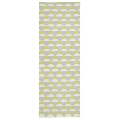 Brita Sweden Alfombra Confect fog, 70 x 250 cm GrisAmarillo Best