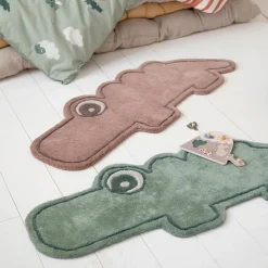 Done by deer Alfombra Croco 46x110 cm, Powder Beige Sale