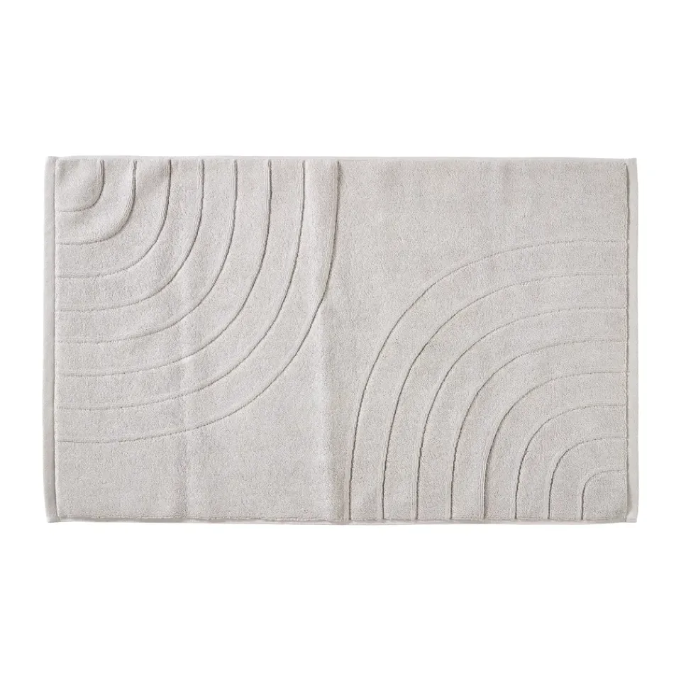 Zone Denmark Alfombra de baño Time 50x80 cm, Soft grey Gris Online