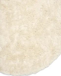 Classic Collection Alfombra de lana Cloudy Ø160 cm, natural Blanco Sale