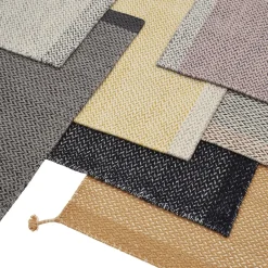 Muuto Alfombra de lana Ply 80x200 cm, Black-white Blanco Sale