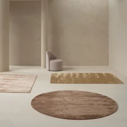 Linie Design Alfombras Redondas<Alfombra Lucens redonda, Rose Rosa