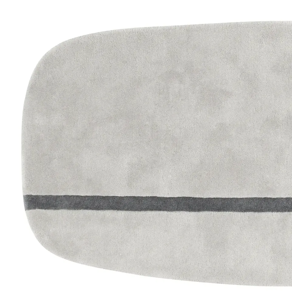Normann Copenhagen Alfombra Oona 90x200 cm, Gris Outlet