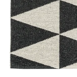 Scandi Living Alfombras De Pasillo|Alfombras De Exterior<Alfombra plástico Rime, negro, 70 x 150 cm NegroBlanco
