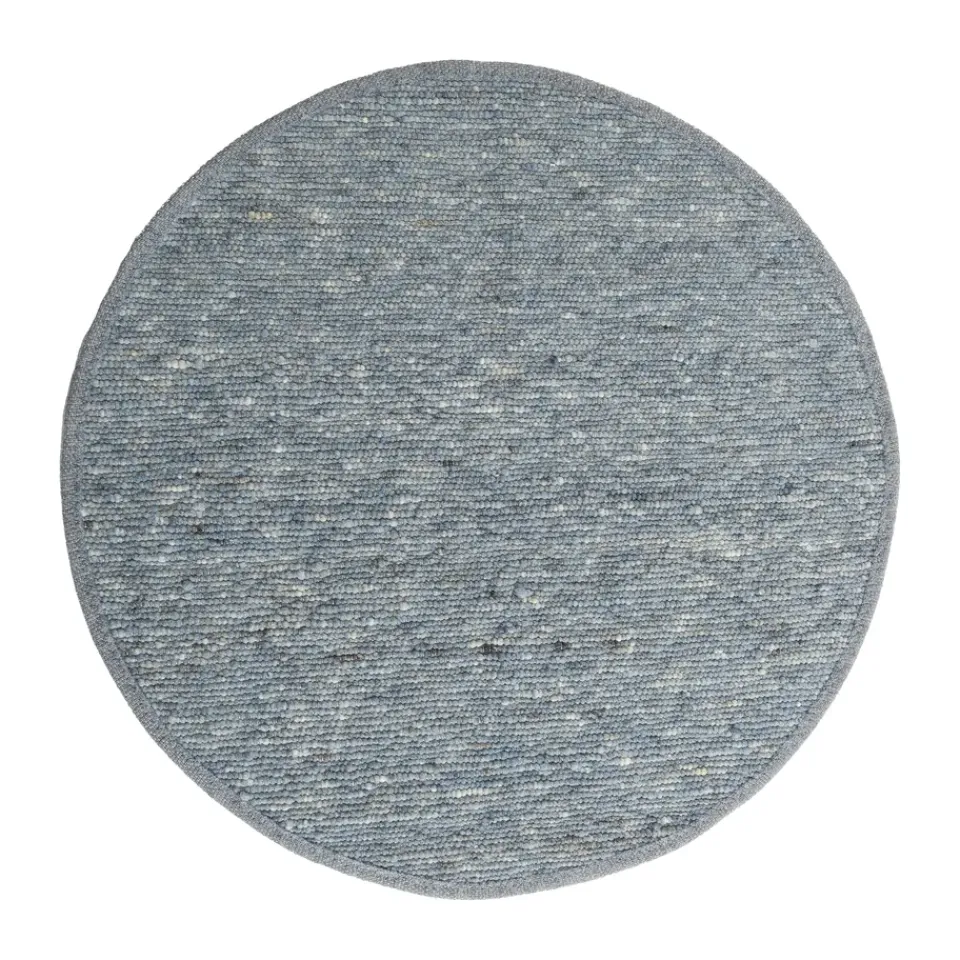 Tisca Alfombra Sierrafil redonda , Steel blue nº 250, Ø170 cm Azul Hot