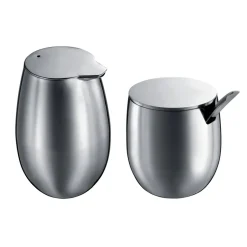 Bodum Azucareros<Azucarero y lechera Columbia, mate Plateado
