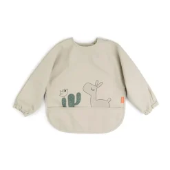 Done by deer Baberos<Babero con mangas Lalee, Sand Beige