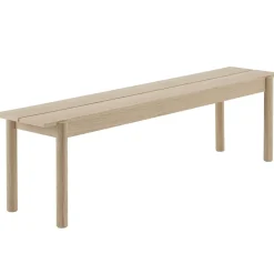 Muuto Bancos<Banco Linear, roble, 170 cm Beige