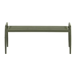 1898 Sofás De Jardín Y Bancos De Jardín|Sofás De Jardín Y Bancos De Jardín<Banco Messina 51x124 cm, Moss green Verde