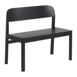 Muuto Bancos<Banco Workshop, Black Negro