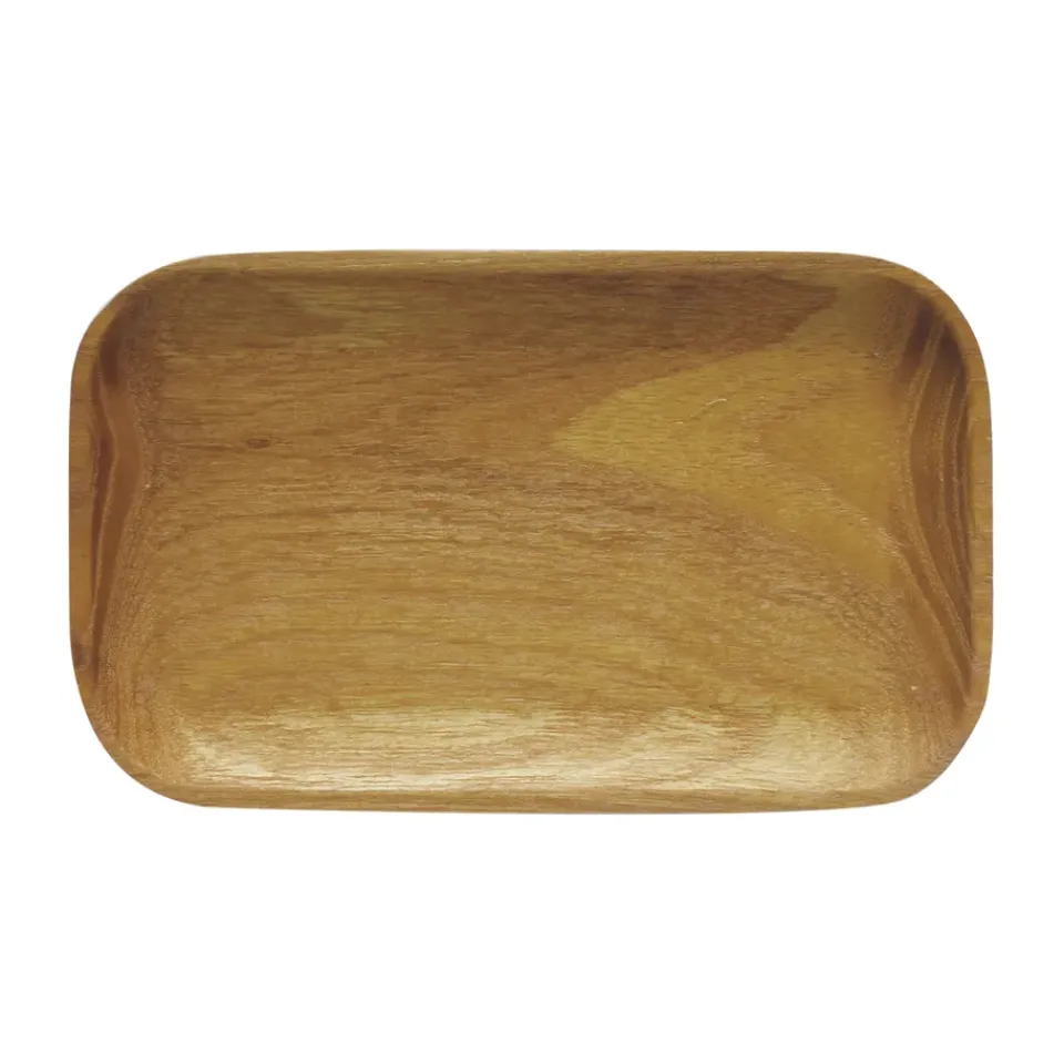 Aida Bandejas<Bandeja Raw 10x17 cm, Teca Marrón