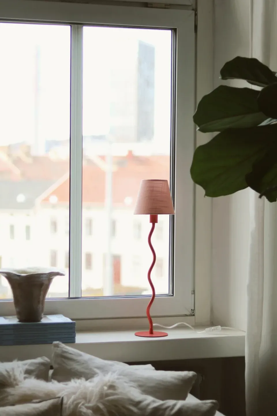Globen Lighting Base de lámpara de mesa Twist 50 , Rosa Online
