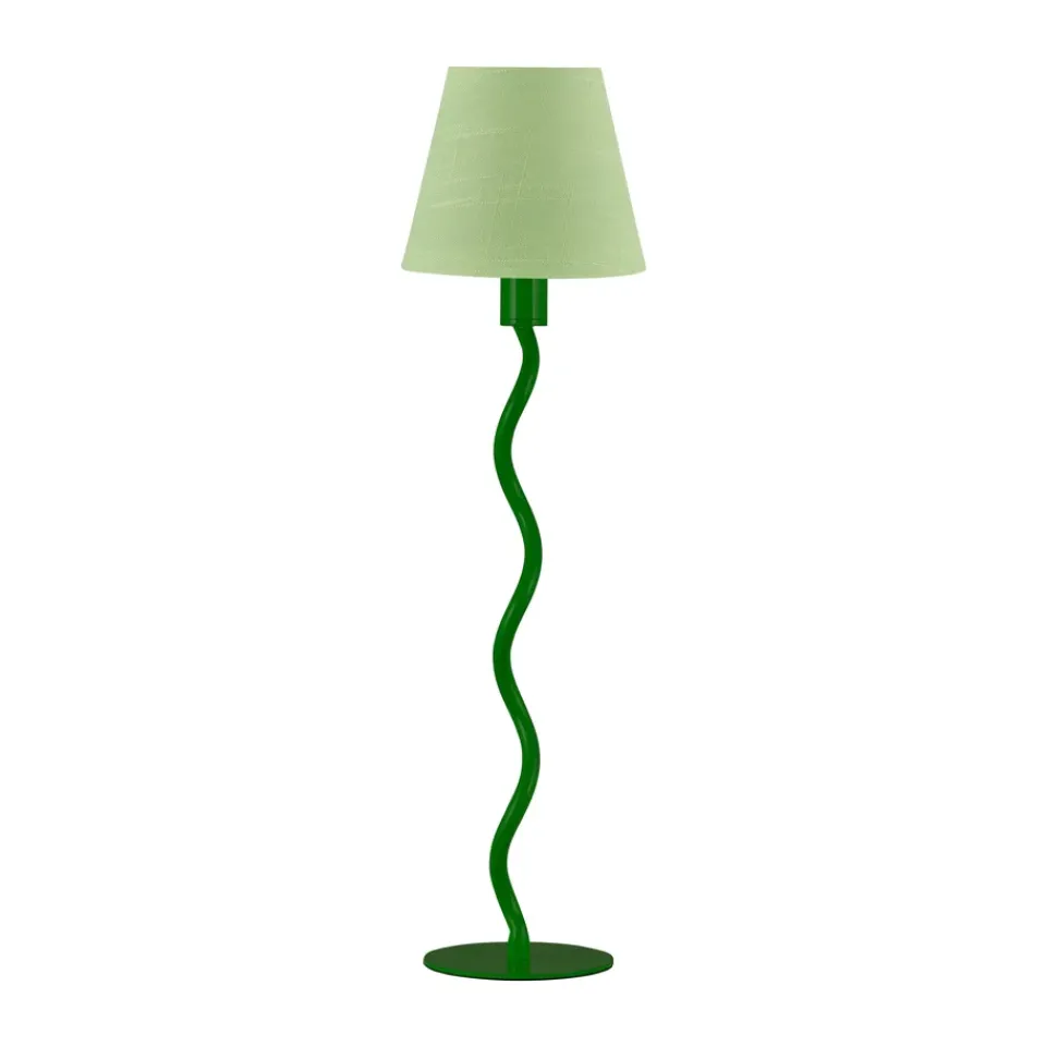 Globen Lighting Base de lámpara de mesa Twist 50 , Verde Online