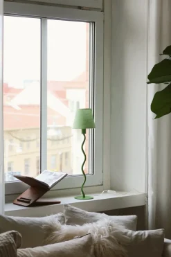 Globen Lighting Base de lámpara de mesa Twist 50 , Verde Online