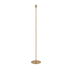 Globen Lighting Base para lámpara de pie Iris, Latón cepillado Color dorado Discount