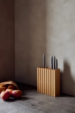Andersen Furniture Bloque de cuchillos Andersen, Oak Marrón Best