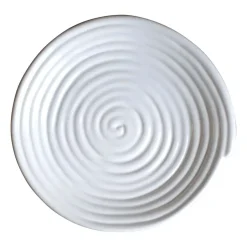 DBKD Cuencos Decorativos<Bol Curl large Ø20 cm, Shiny white Blanco