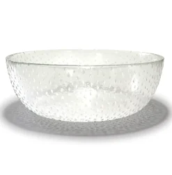 Aida Bol de cristal Raw Ø26,5 cm, Transparente