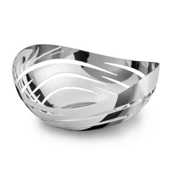 Robert Welch Bol Drift 22 cm, brillante Plateado