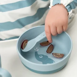Done by deer Vajillas Infantiles<Bol Elphee foodie Ø12 cm, Blue Azul