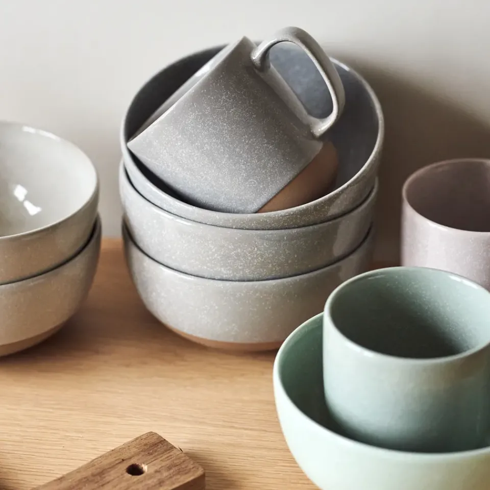 Scandi Living Boles Para Desayuno<Bol Fossil 60 cl, Verde