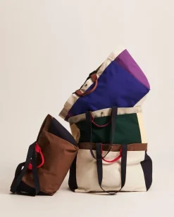 HAY Bolsa Weekend Bag Organic S, Brown multi Marrón Online