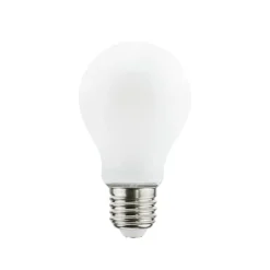 Airam Bombilla Filament LED regulable a cálido-normal, opal, 7w e27, 7w Blanco Hot